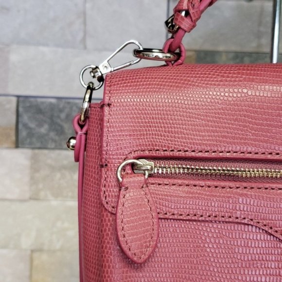 Rebecca Minkoff Chain Leather Satchel - Picture 8 of 13